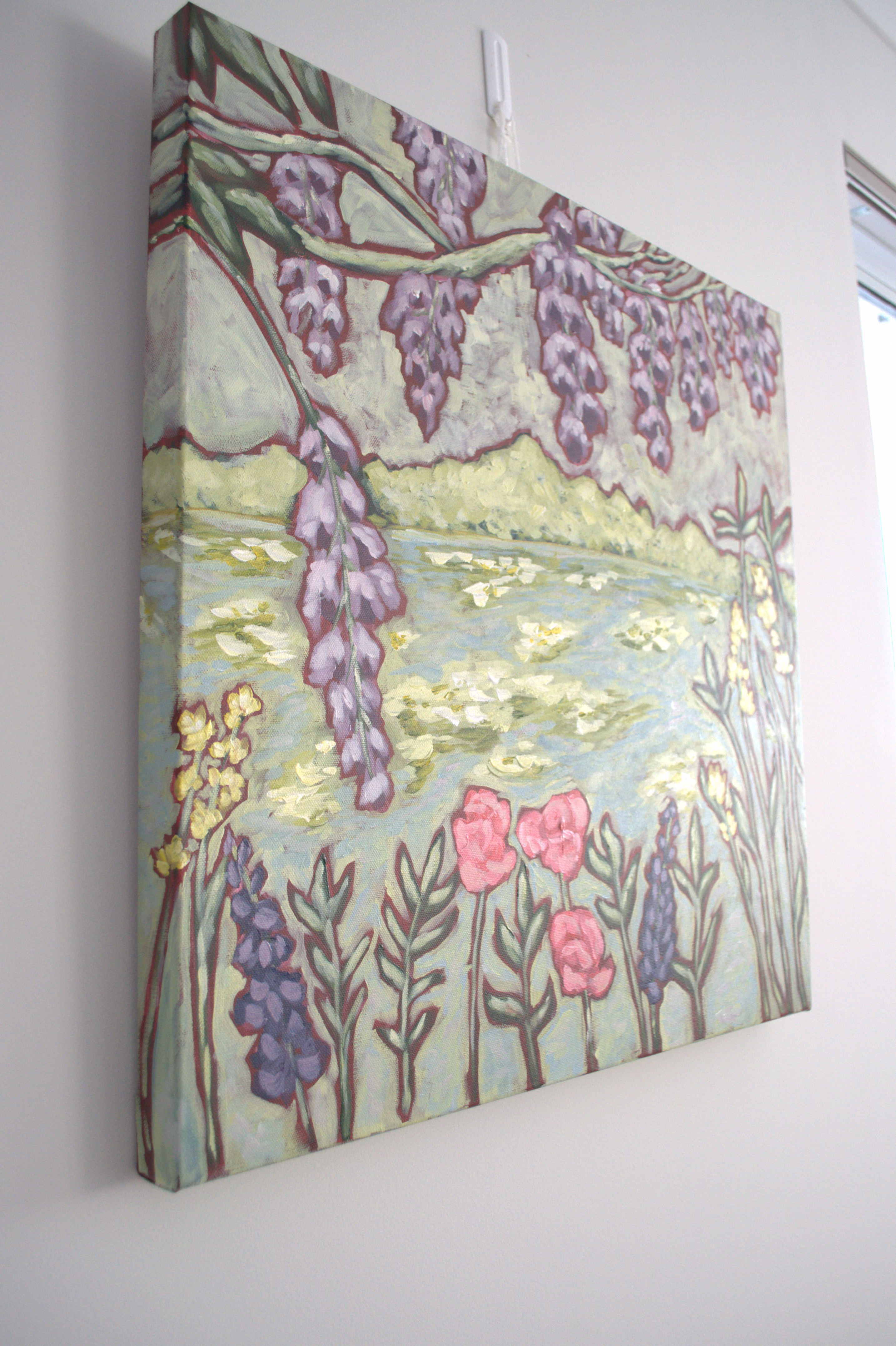 Wisteria over the lake by Mercedes Michel — alternate view 4