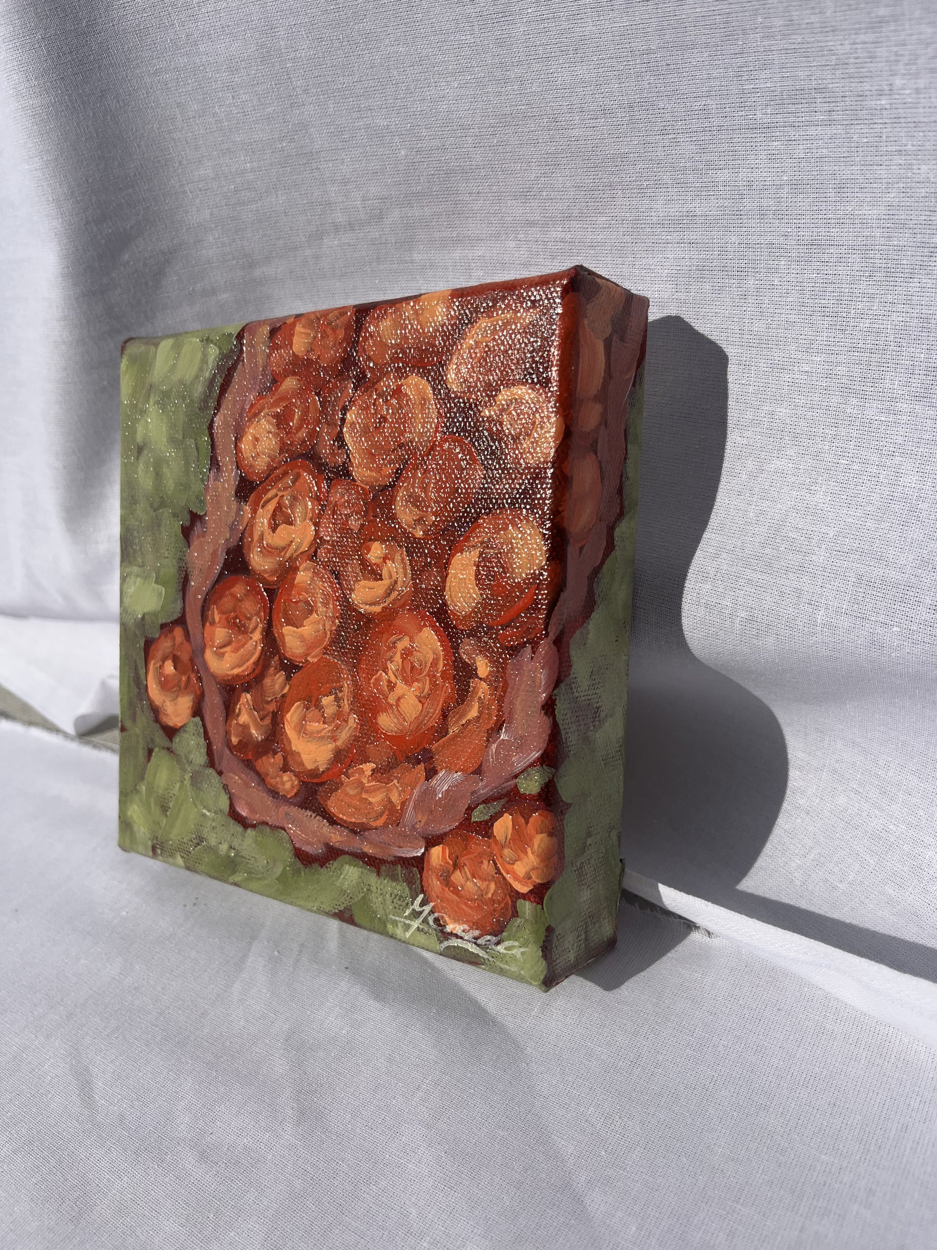 Orange roses by Mercedes Michel — alternate view 3