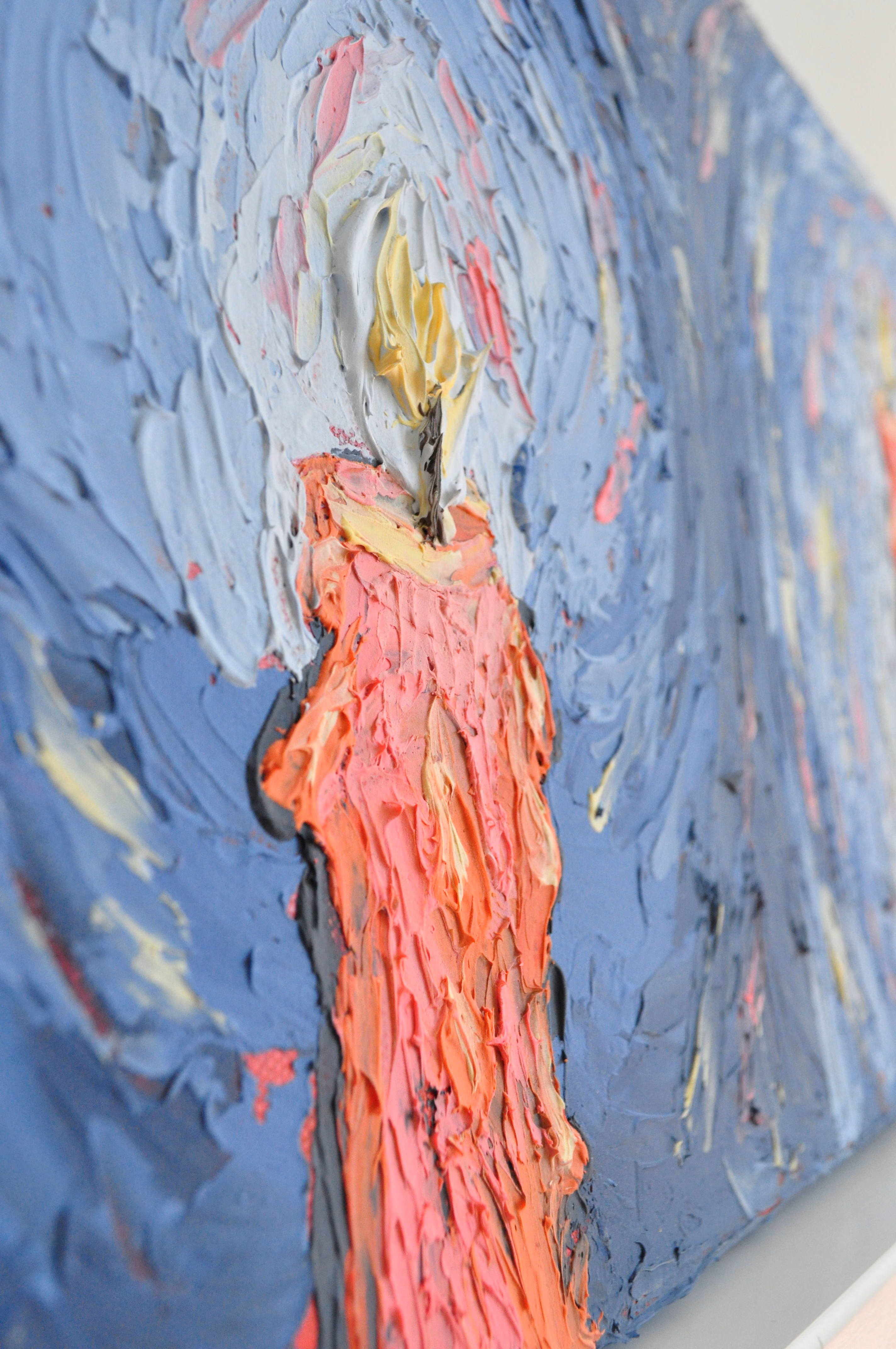 Candlelight — original painting by Mercedes Michel